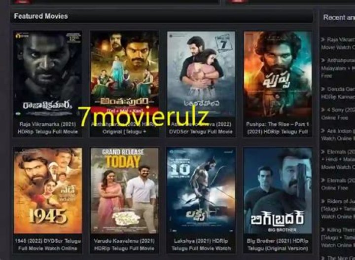 7Movierulz 2025 &ndash; Download Movies Legally and Safely